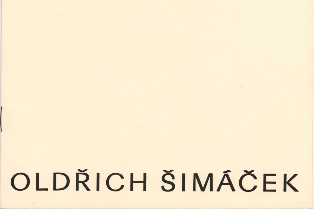 Oldřich Šimáček – scénografie